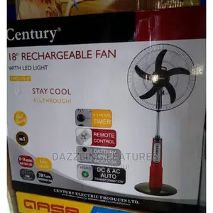 Century 18" Rechargeable Fan