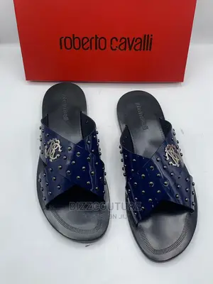 Original Italian Roberto Cavalli Slippers Available in Store