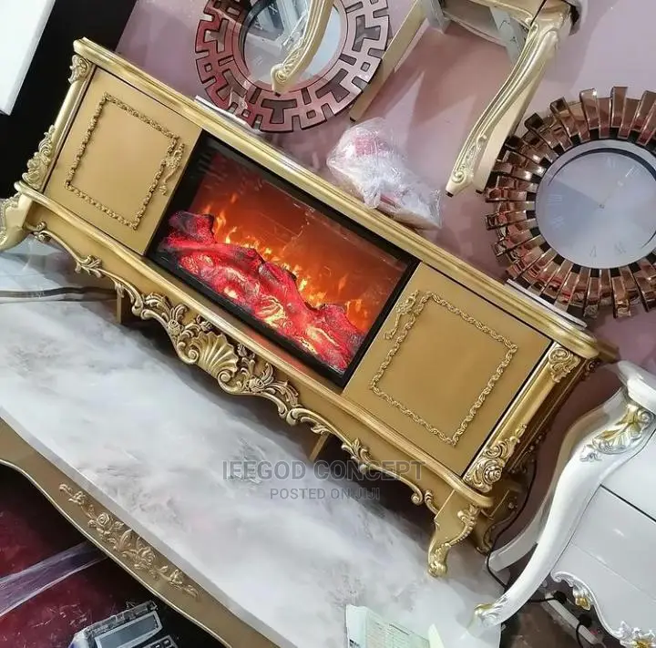 Royal Gold Tv Stand