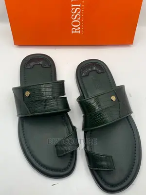 Original Italian ROSSI Leatger Slippers Available in Store