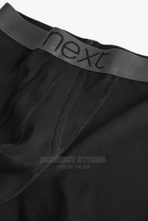 Next a-Front Black Luxury 100% Pure Cotton Men Boxers