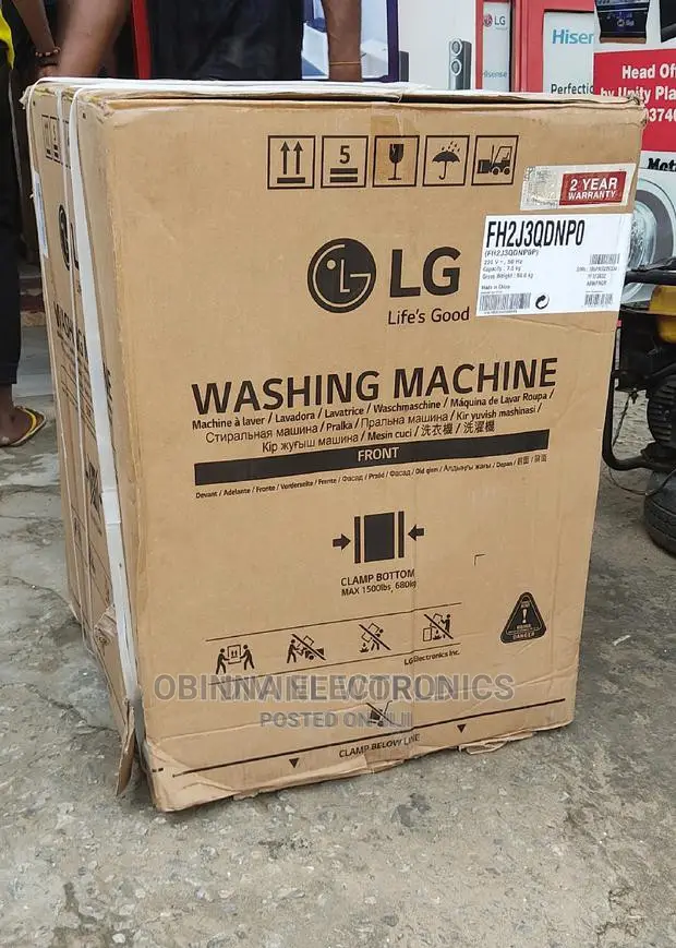 Brand New LG 6.5KG AUTOMATIC Front Loader Washing Machine(W)