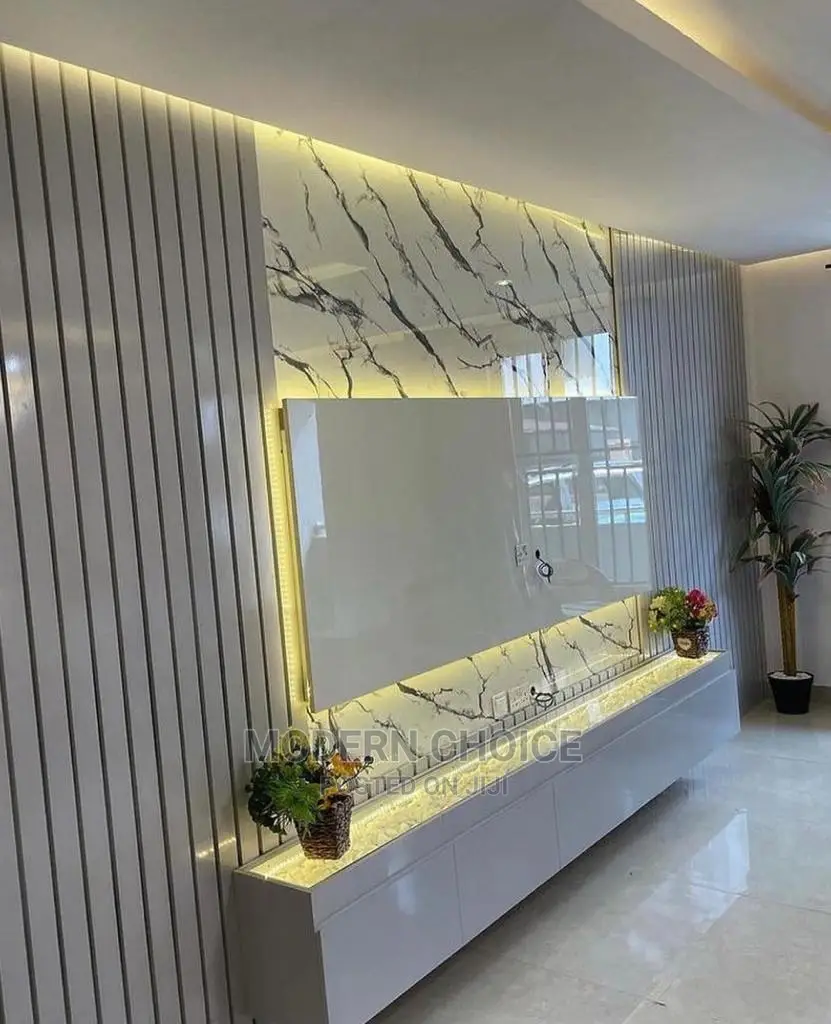 Modern TV Unit/Console With Light