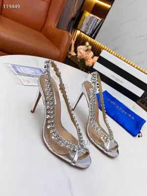 Original AQUAZZURA Leather Heels Available in Store