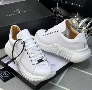 Original PHILIPP PLEIN Luxury Sneakers Available in Store