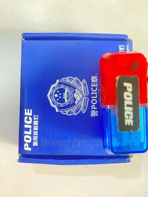 Mini Police Shoulder Warning Light With Rechargeable Battery