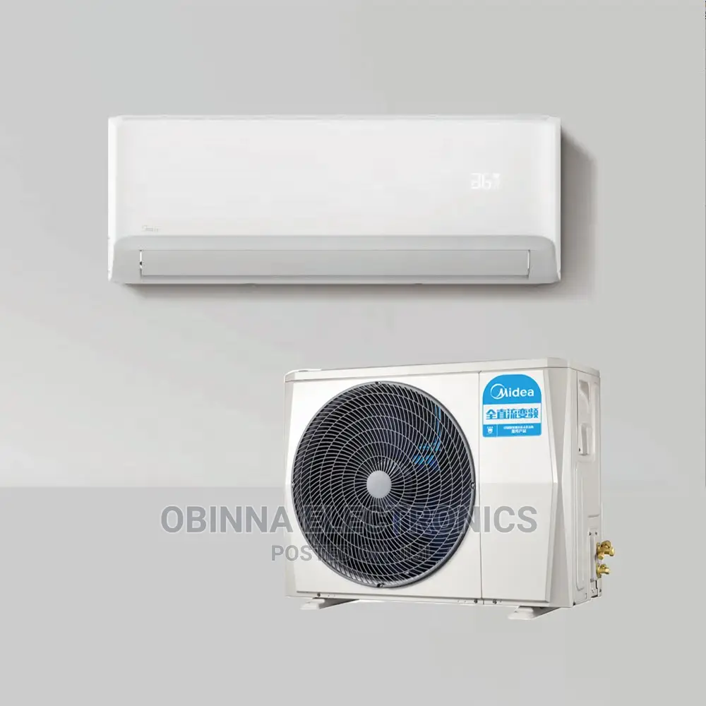Brand New MIDDEA 1HP Split Unit Ac/100percent Full Copper