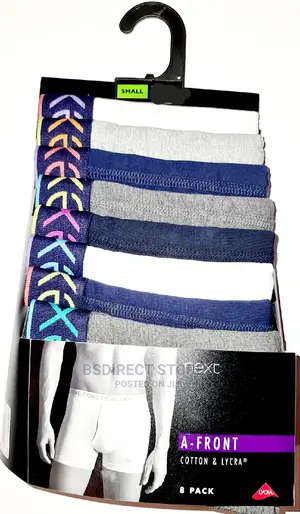 NEXT Core Colours A-front Luxury Men Cotton Boxers Pack Of 8
