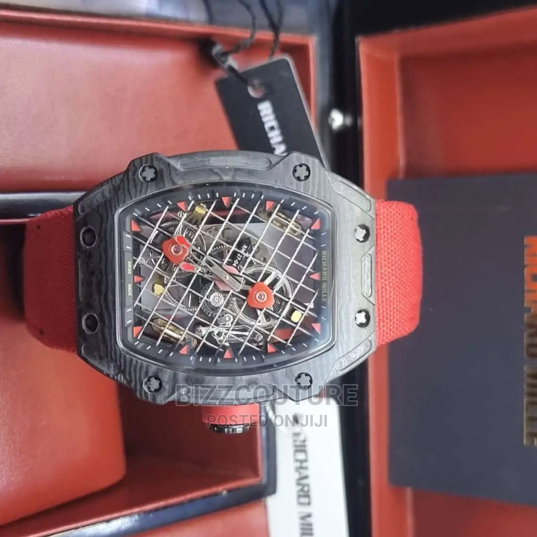 Original RICHARD MILLE Rubber Strapwatch Available in Store