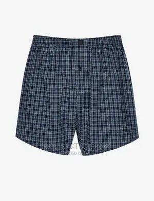 NEXT Navy Pattern Woven Luxury 100% Pure Cotton Men Boxers