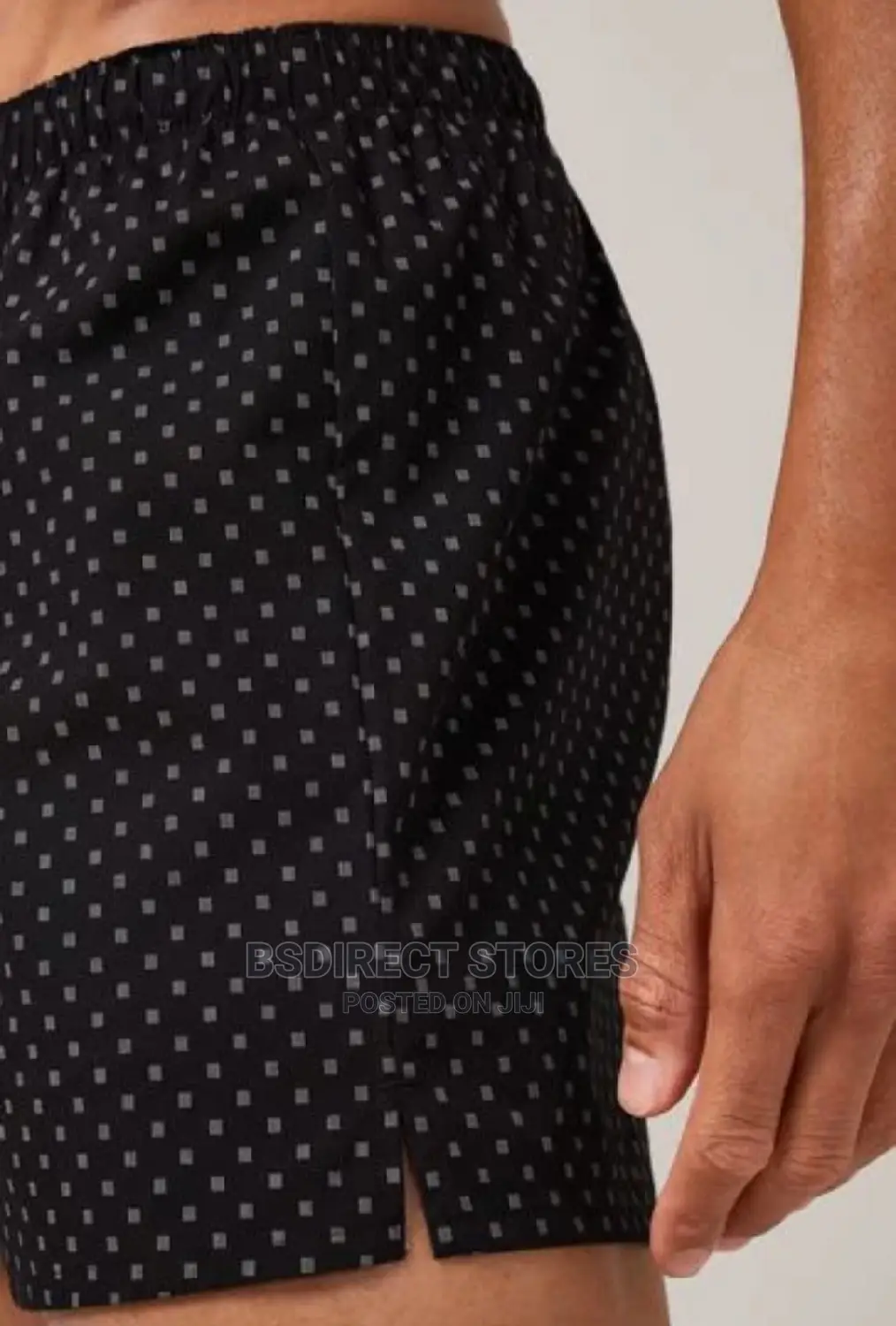 NEXT Grey Pattern Woven Luxury 100% Pure Cotton Men Boxers
