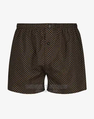 NEXT Brown Pattern Woven Luxury 100% Pure Cotton Men Boxers