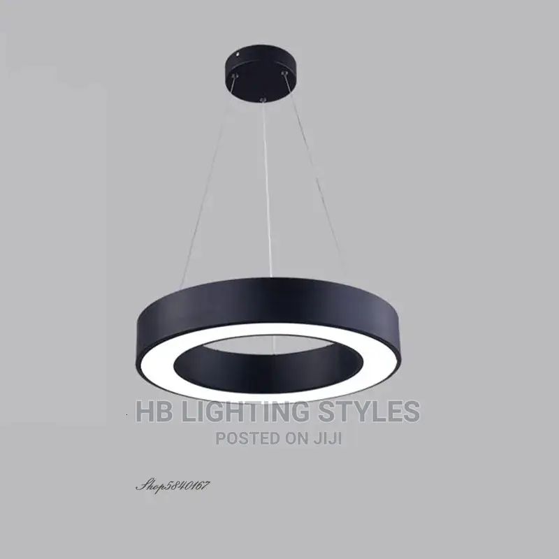 LED Rings Chandelier Light