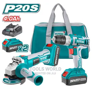 Total Li-Ion Cordless Combo KIT 20V / 4ah (Tckli2007)