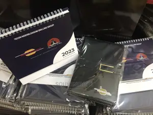 Branded Desktop Calendar and Notepad
