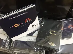 Branded Desktop Calendar and Notepad