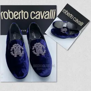 Original Italian ROBERTO CAVALLI Loafers Available in Store