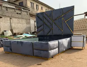 Bed Frame 6x6 With 2 Side Drawer for Home's/ Hotels/ Lounges