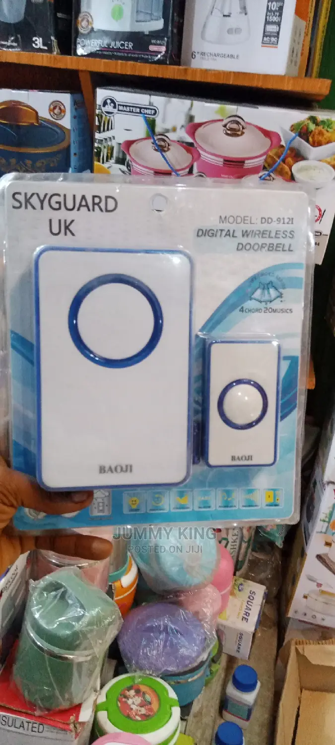 Automatic Wireless Door Bell Battery Powered