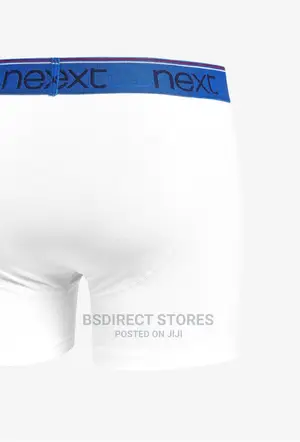 NEXT a-Front Tipped Waistband Luxury Cotton Boxers Pack of 4