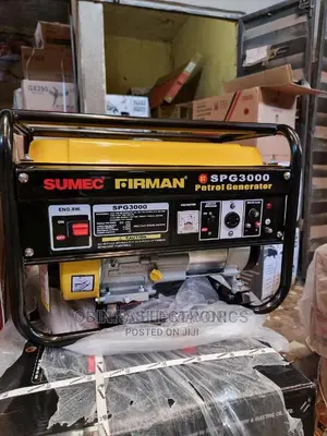 Brand New Sumec Firman(Spg3000)2.8kva Generator/Pure Copper/