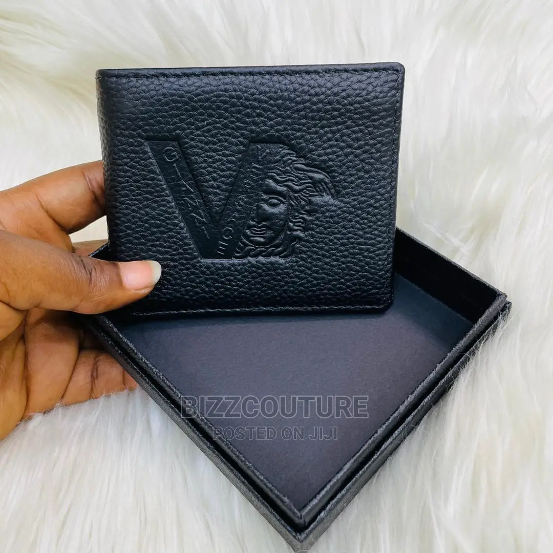 Original VERSACE Leather Wallets Available in Store
