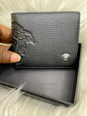 Original VERSACE Leather Wallets Available in Store