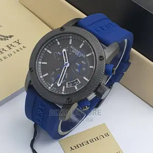 Original BURBERRY Rubbers Strap Watch Available in Store