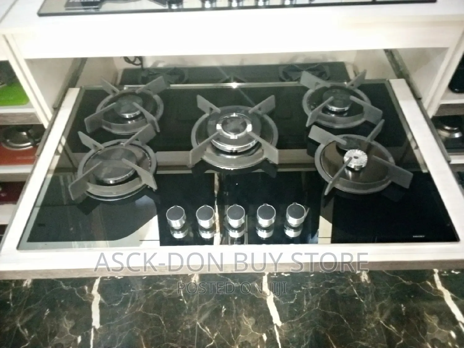 Phiima 5 Burner Automatic Gas Cooker (Built-In) Warranty 2yr