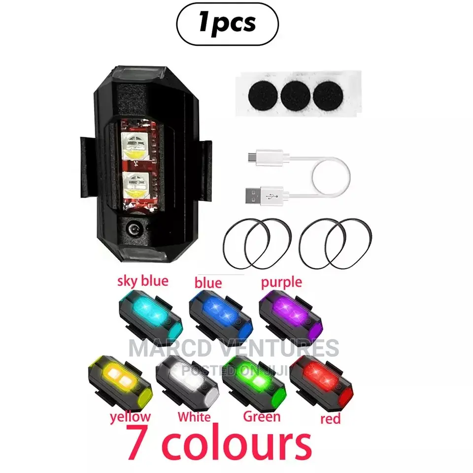 Universal Rechargeable Magnetic Strobe Light