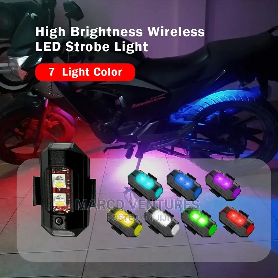 Universal Rechargeable Magnetic Strobe Light