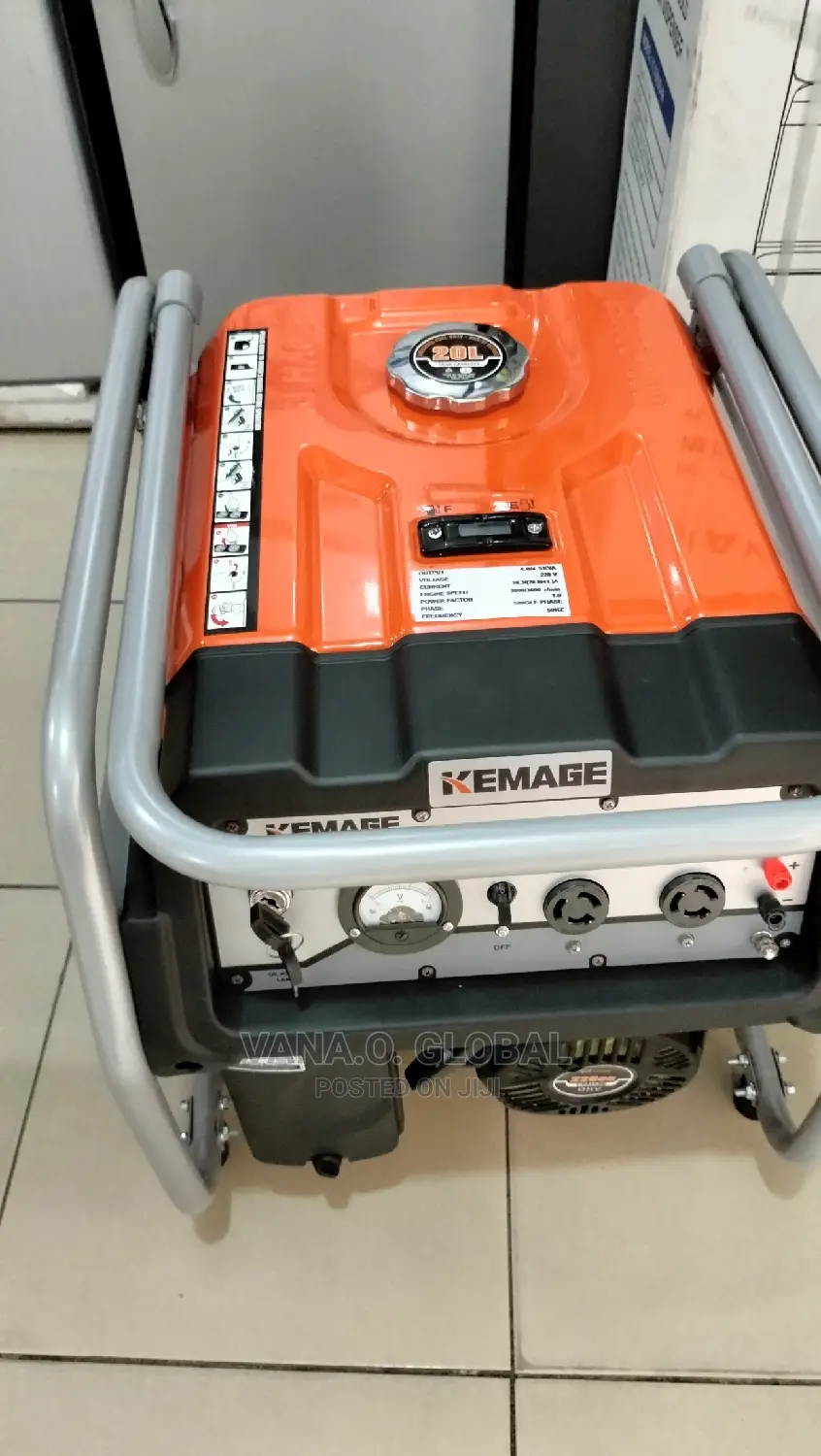Kemage 4.5kva Generator Set