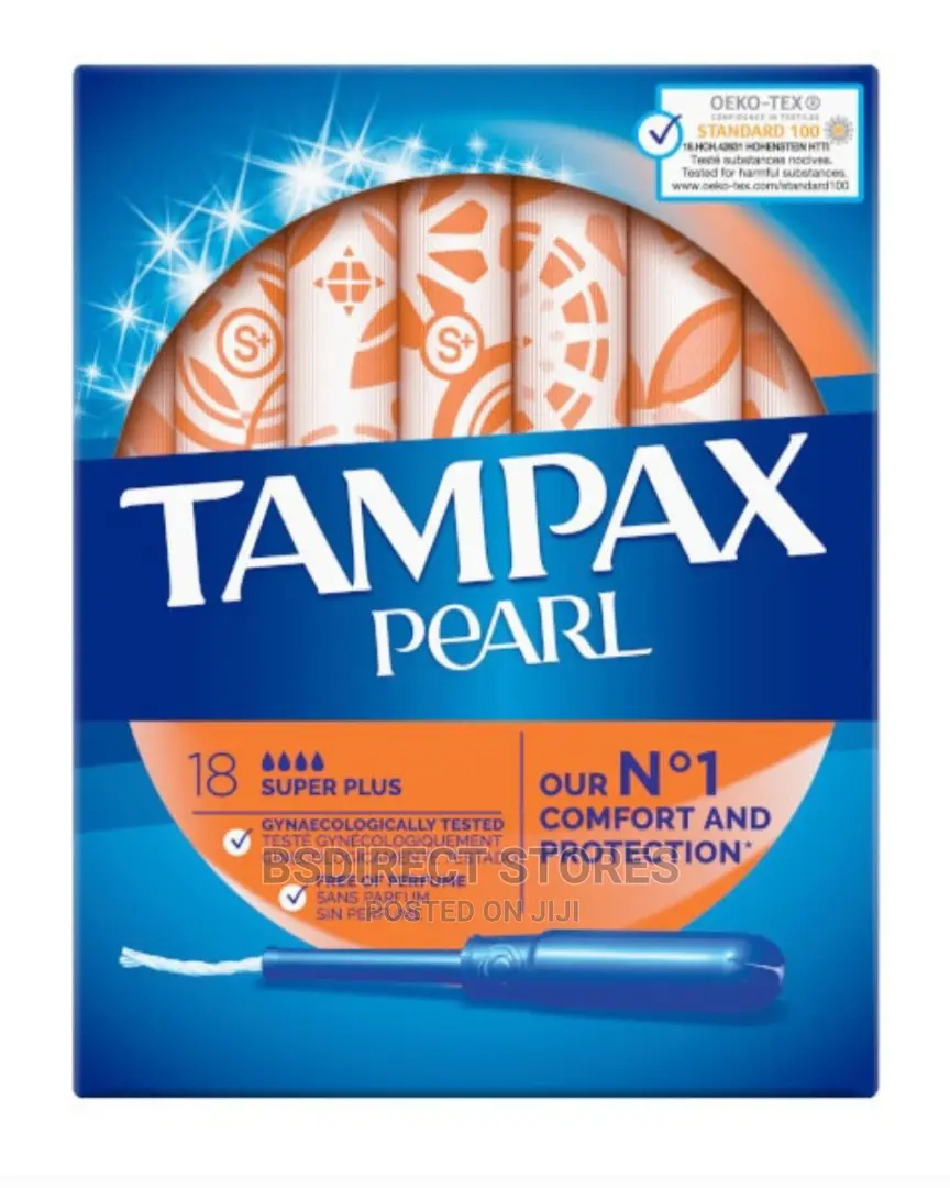 Tampax Pearl Super Plus Tampons Smoothtouch Applicator 18X