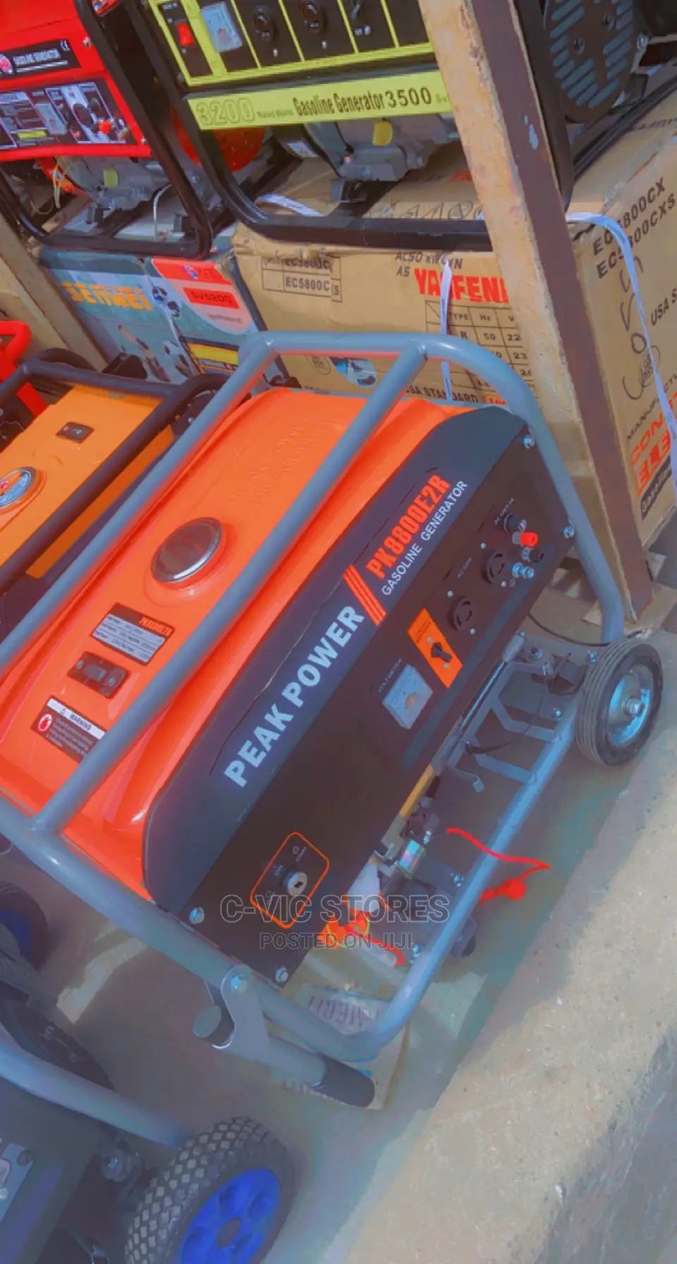 Peak Power Generator 4.5kva With Remote Control