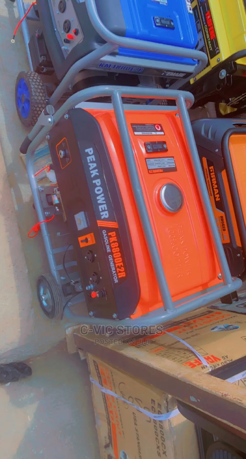 Peak Power Generator 4.5kva With Remote Control