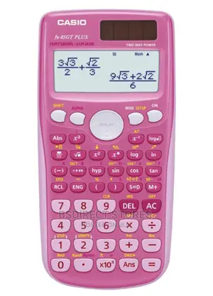 Casio FX-83GTX PLUS Super School Scientific Calculator Pink