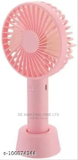 Mini Usb Rechargeable Fan With Stand