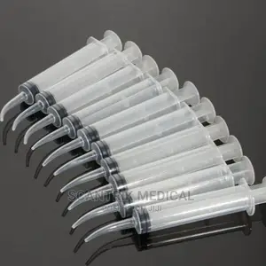 Disposable Dental Syringe Transparent Elbow
