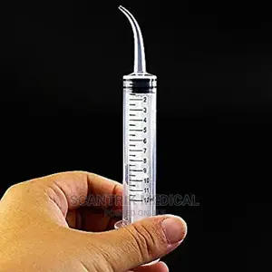 Medical Disposable Irrigation Syringe Curved Tips