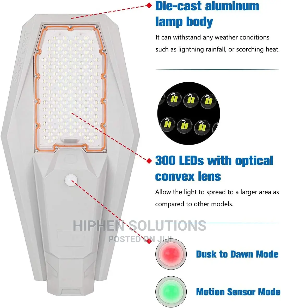 Alphar LED Solar Street Light