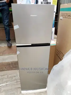 Brand New HISENSE (REF182DR)130L/Double Door Fridge/Extenal/