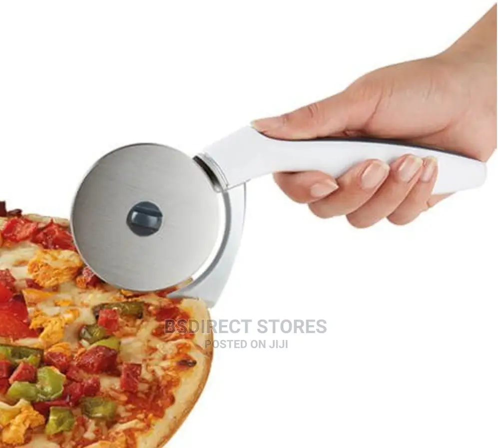 Zyliss Sharp Edge Pizza Cutter Slice Thick Crispy Pizzas