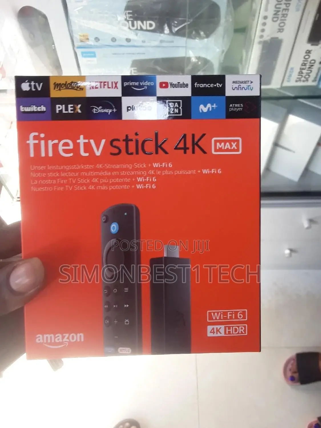 Amazon Fire Stick 4k Max