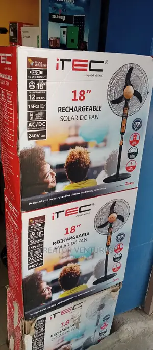 Itec Reachable Fan AC / DC Fully Copper Coil, High Speed.