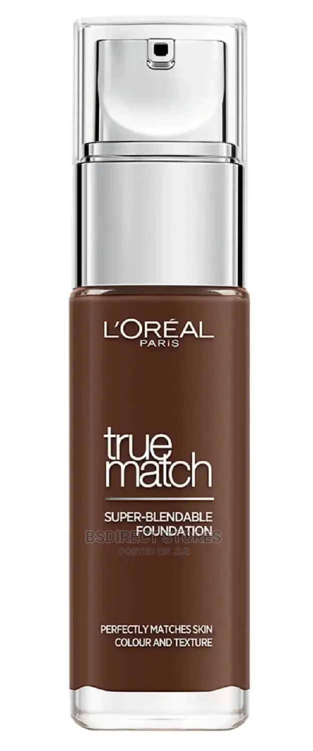 l'Oreal Paris 12N Ebony True Match Blendable Foundation 30ml