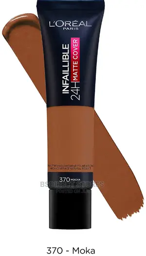 Loreal Paris 370 Mocha Infallible 24H Matte Cover Foundation