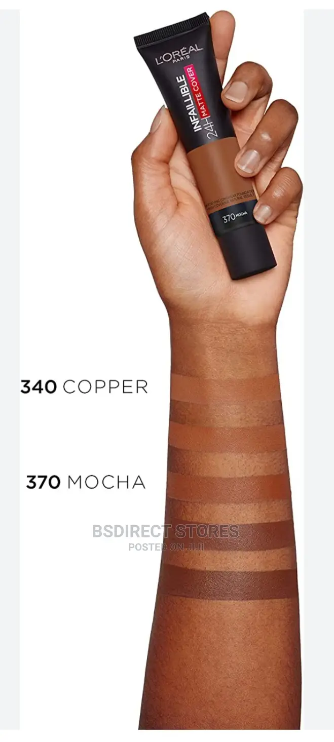 Loreal Paris 370 Mocha Infallible 24H Matte Cover Foundation