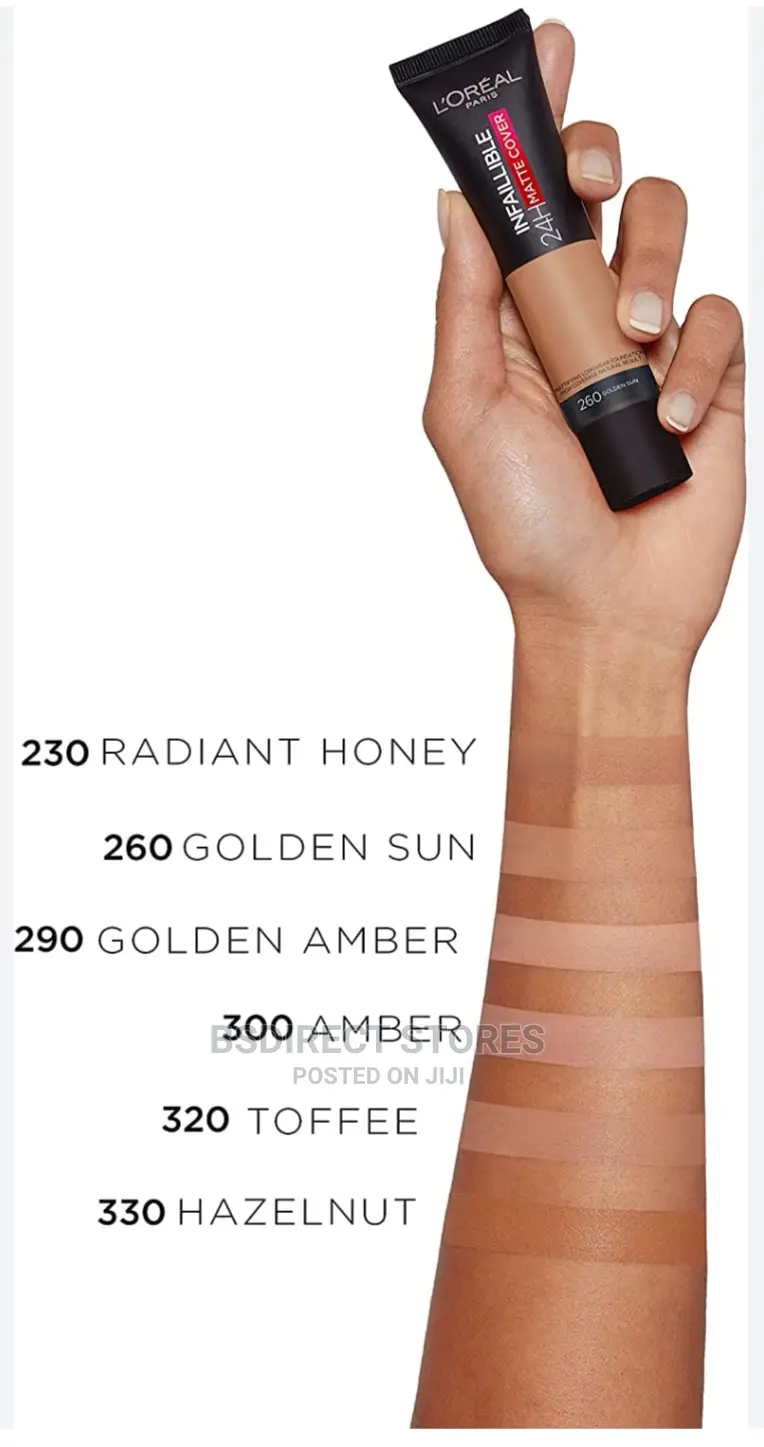 L’Oréal Paris 330 Hazelnut Infallible 24H Matte Foundation
