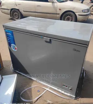 Brand New MIDDEA 350L Chest Freezer/External/Silver Color/