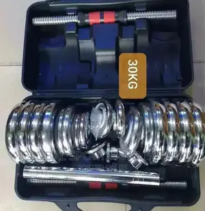 30kg Adjustable Chrome Dumbbell
